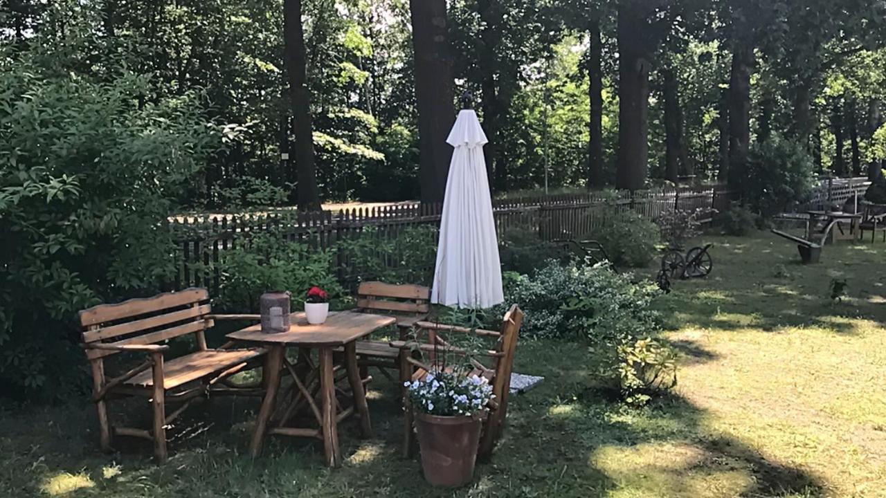 Helenes Ferienwohnung Auf Dem Bauernhof - Lausitzer Seenland Lauta 외부 사진